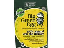 Load image into Gallery viewer, Big Green Egg 100% Natural Oak &amp; Hickory Lump Charcoal 8kg
