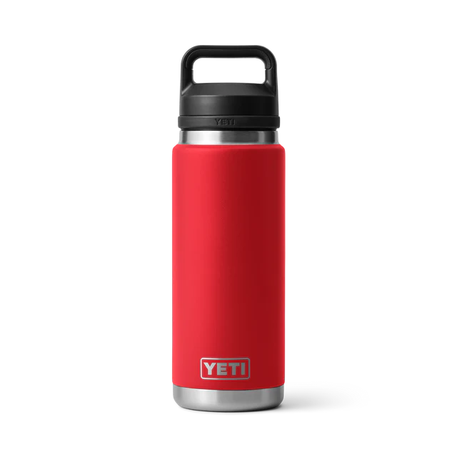 Yeti Rambler 26 oz Bottle Chug Rescue Red V2