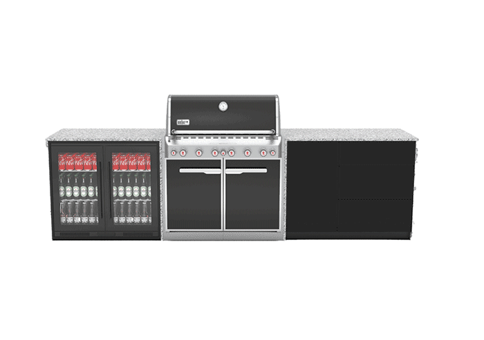 Weber Summit Outdoor Kitchen Custom Design