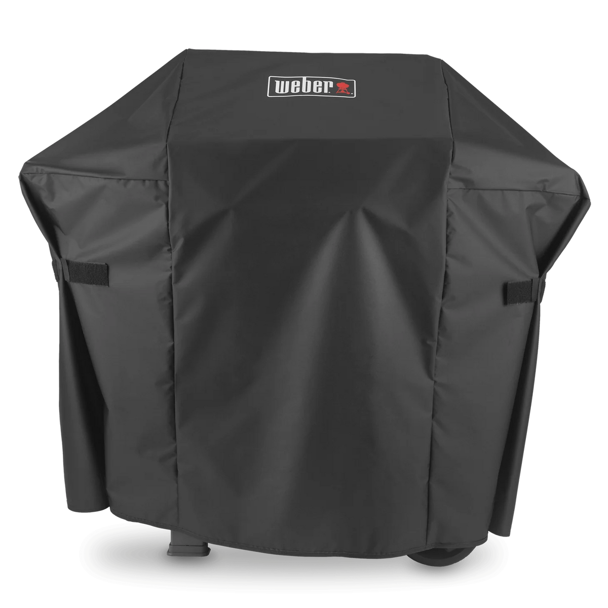 Weber Spirit 3B Premium grill cover, waterproof outdoor cover for Weber barbecue, protects from weather elements.