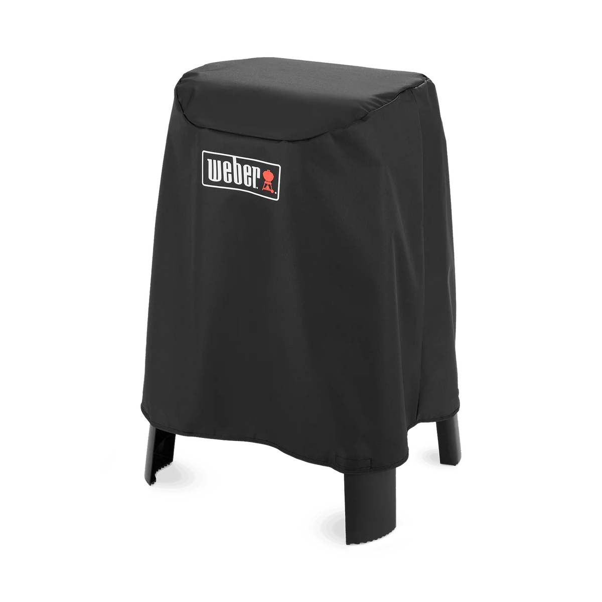Weber Premium barbecue and stand cover in Lumin color, made by BBQ and Fireplace Centre, protects grill from weather.