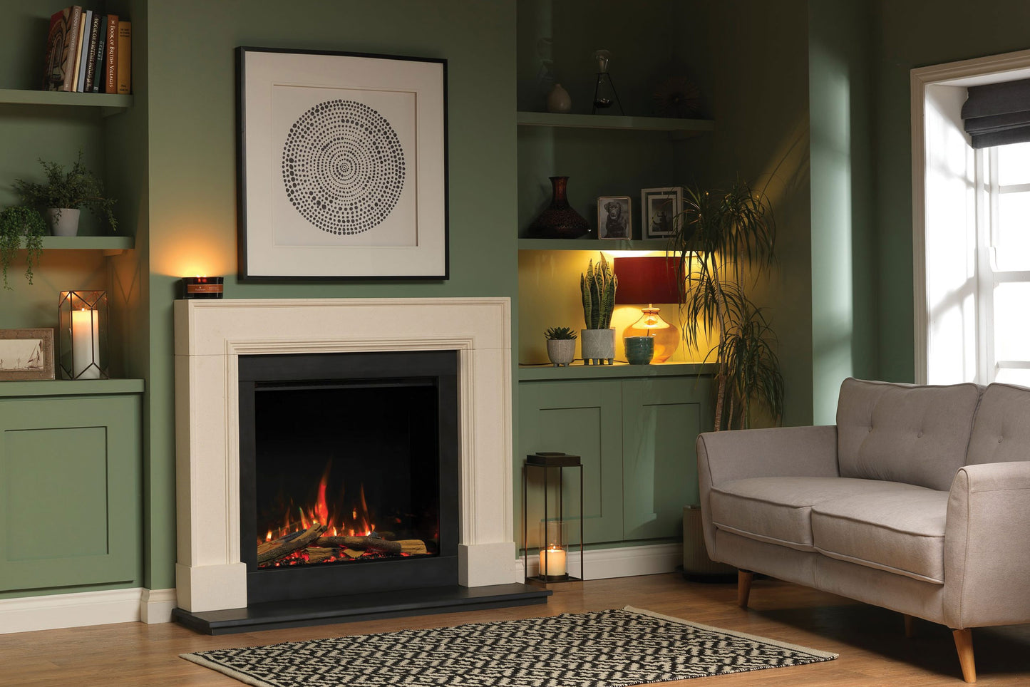 Rinnai Electric Log Fire ES750