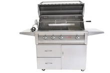 Load image into Gallery viewer, Grandfire Deluxe 42 BBQ on Cart with two shelves