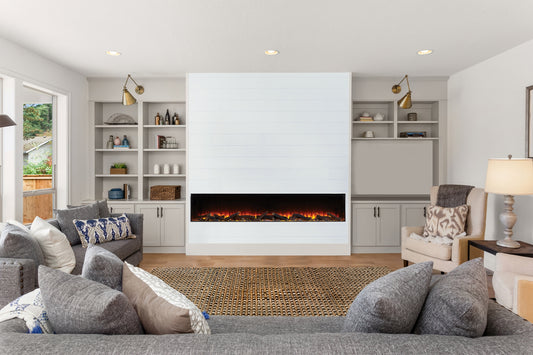 BRITISH FIRES New Forest 2400 Deluxe Real Logs