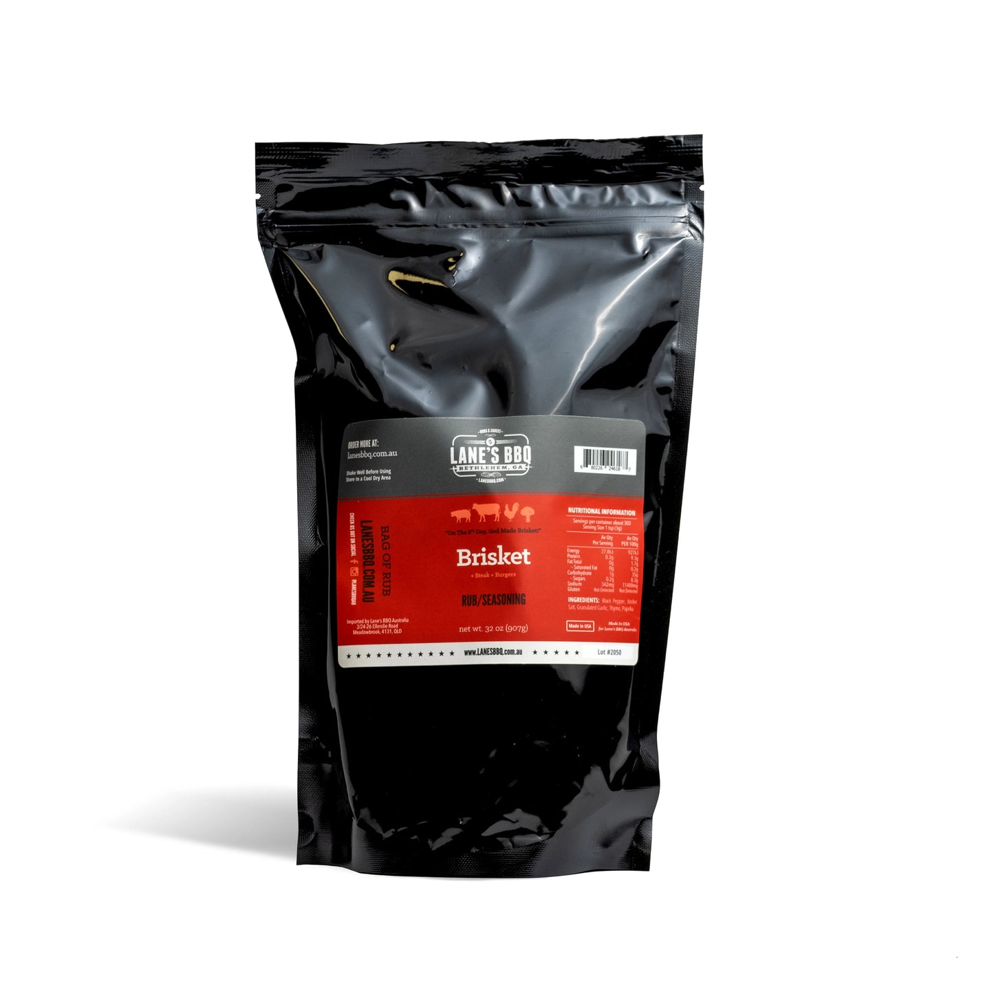 Lanes Brisket 2lb Bag