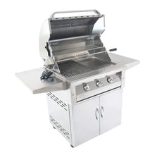 Load image into Gallery viewer, Grandfire Deluxe 30 BBQ on Cart with two shelves