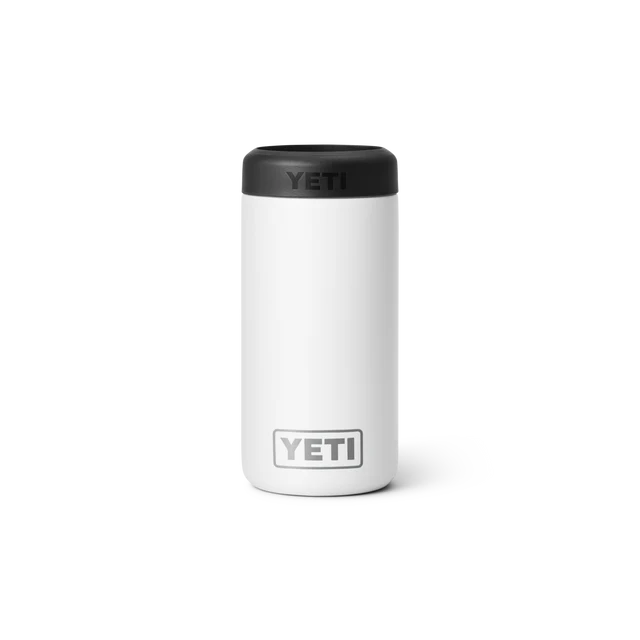 Yeti Rambler Colster Slim White