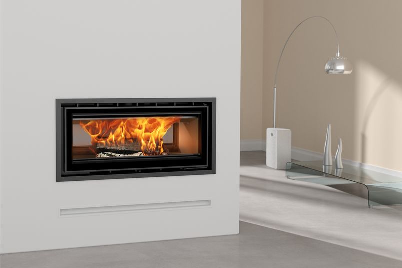 ADF Linea 100 Insert Duo Double Sided Fireplace