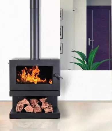 Blaze 600 F/S Wood Fireplace With Remote