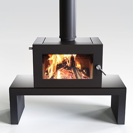 Blaze 905 F/S Wood Fireplace With Remote