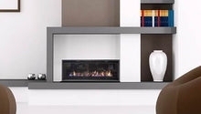 Load image into Gallery viewer, Real Flame ELEMENT 1800 DOUBLE SIDED NG/LPG POWER BALANCED FLUE FIRE