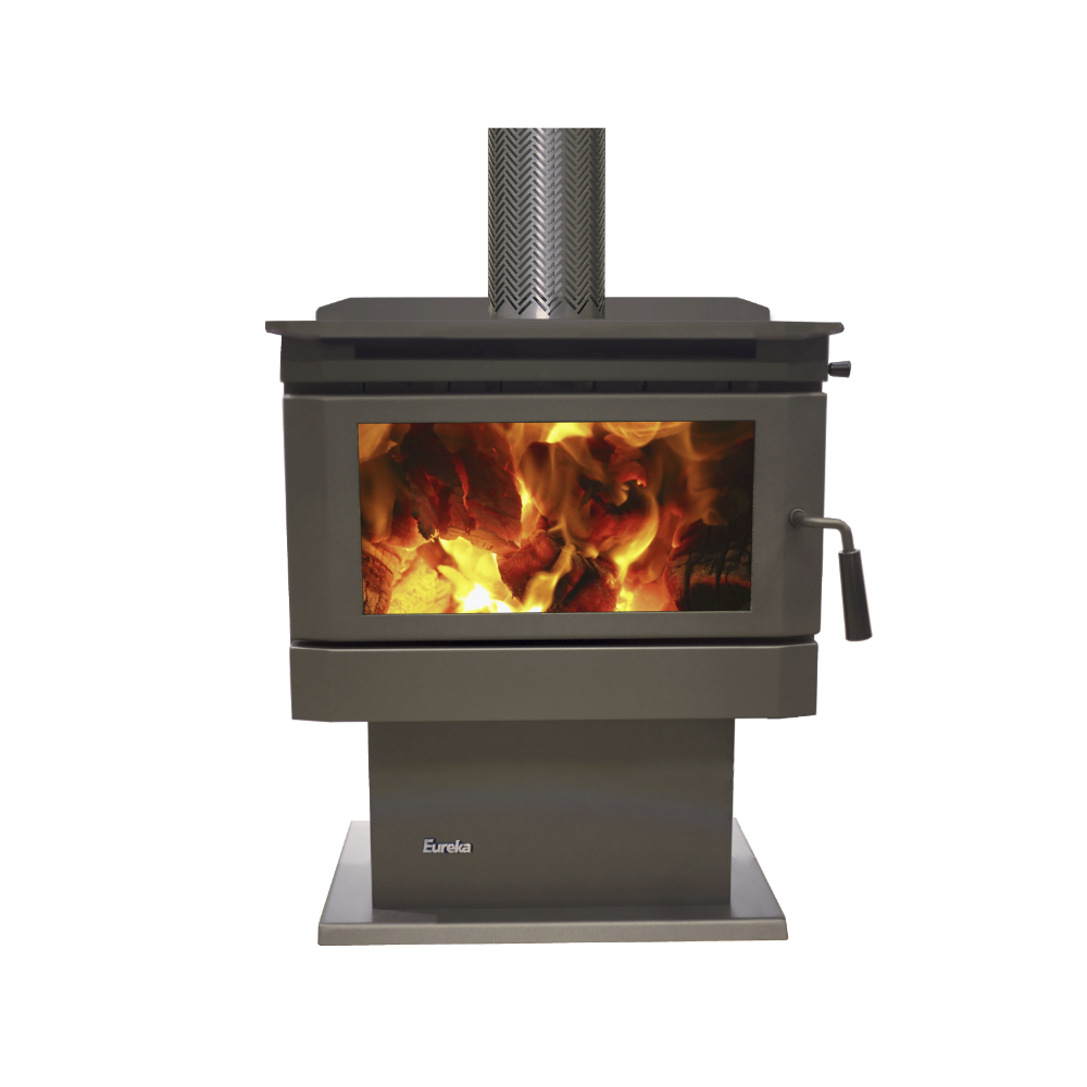 Eureka Opal F/S Wood Fireplace Charcoal – BBQ and Fireplace Centre
