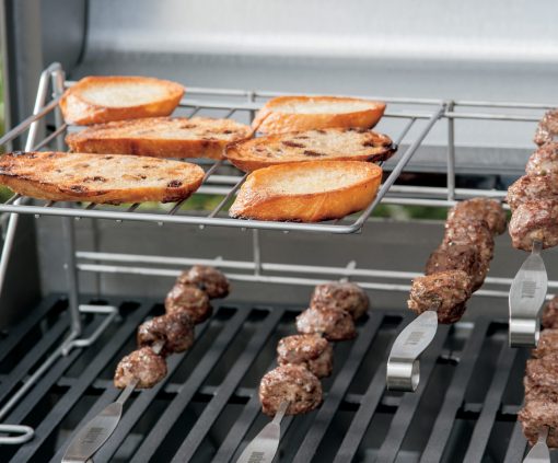 Elevations tiered grilling outlet system