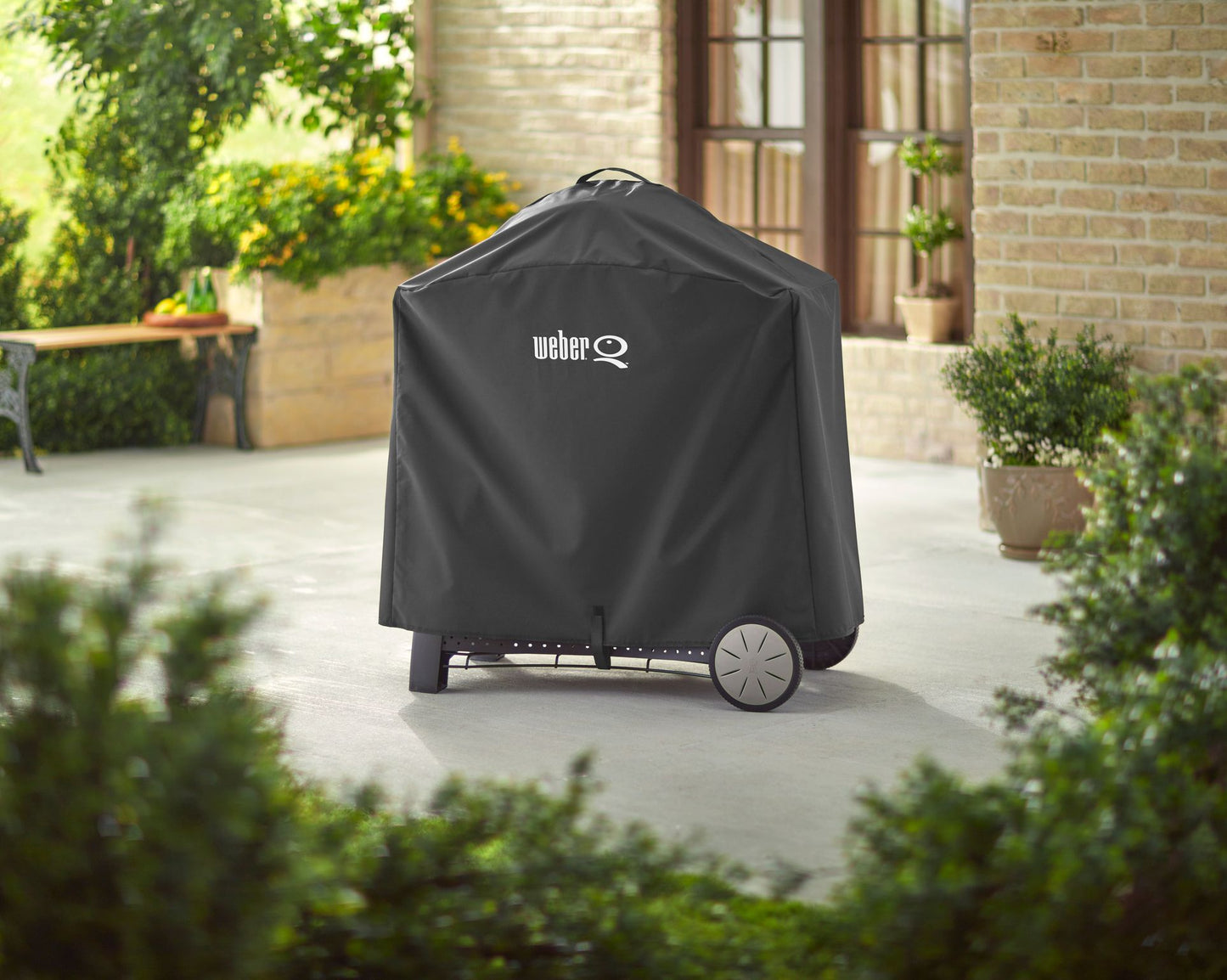 Family Q/Weber Q w Patio Cart Cover