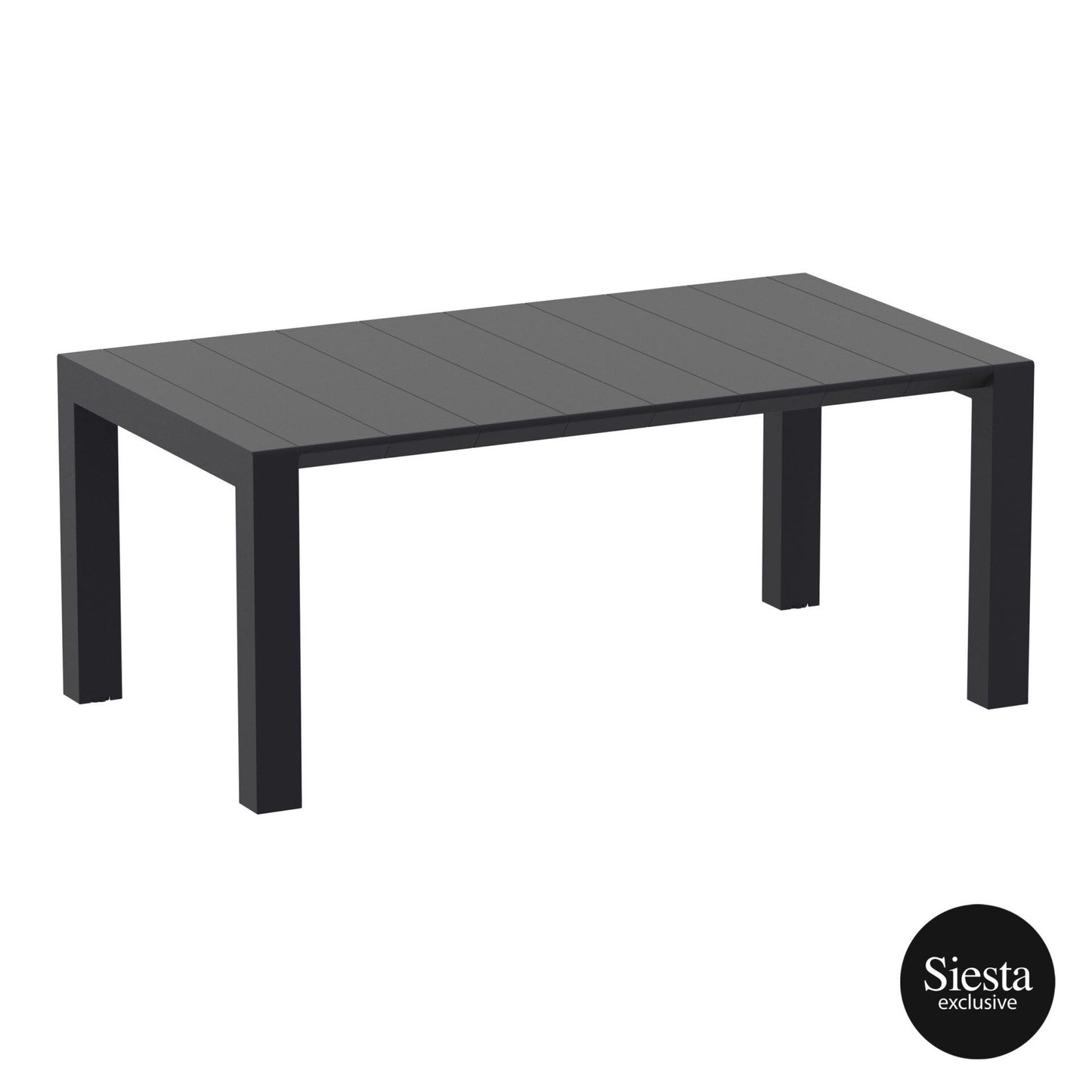 Furnlink Siesta Vegas Table Medium 180/220 - Anthracite