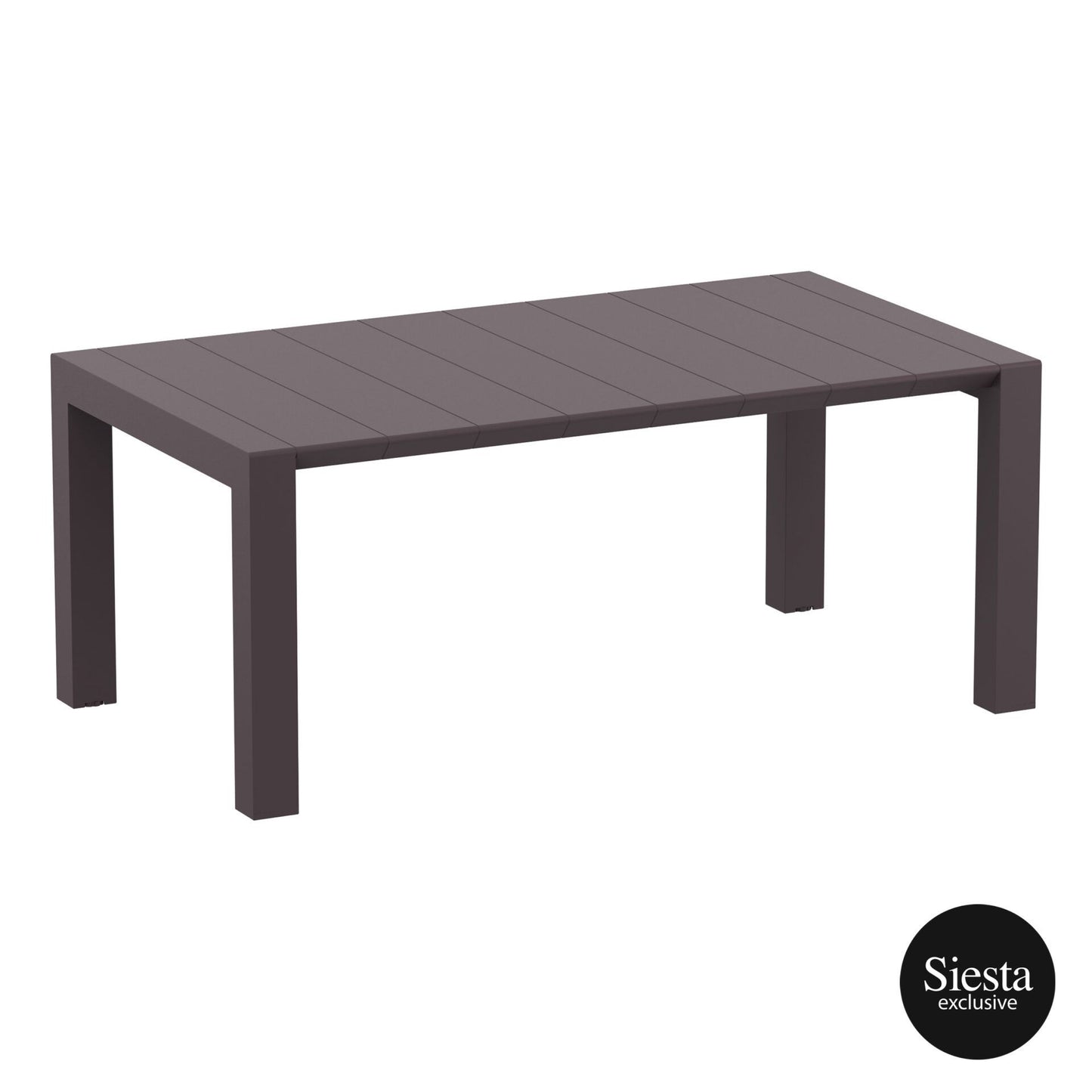 Furnlink Siesta Vegas Table Medium 180/220 - Anthracite