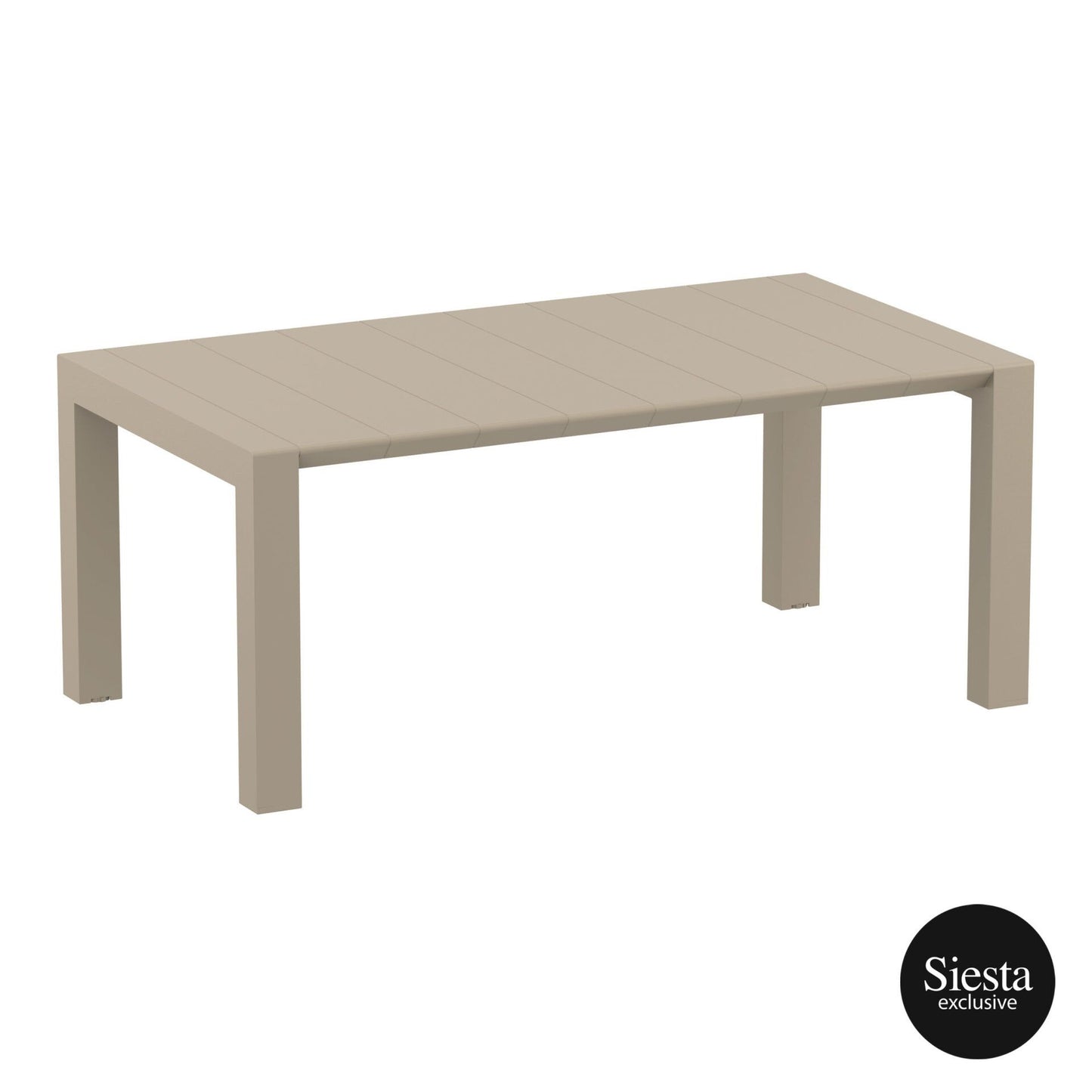 Furnlink Siesta Vegas Table Medium 180/220 - Anthracite