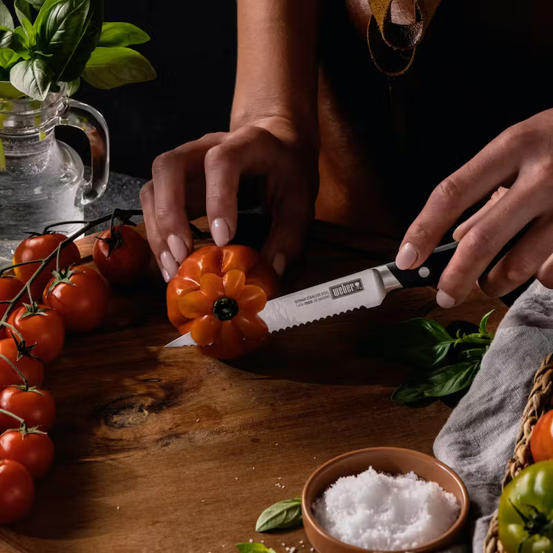 Everyday Set 4pc - Chef Santoku Utility Serrated Utility