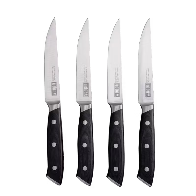 Weber 4 x 13cm Steak knife set