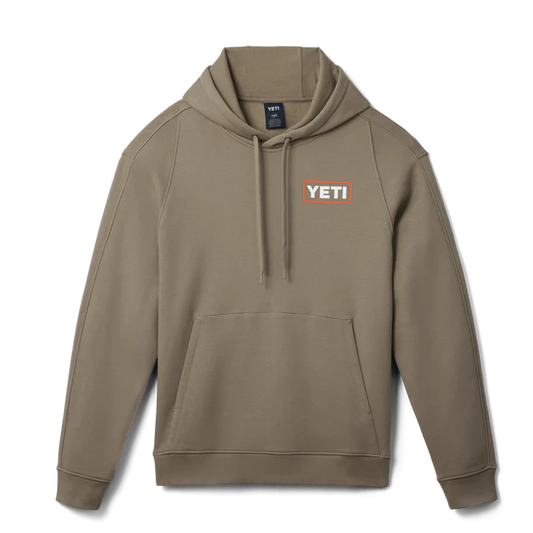 Yeti INTL M Fleece hoodie Wetlands Taupe Large