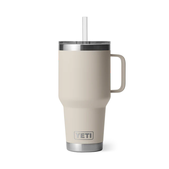 Yeti Rambler 35 oz Straw Mug Cape Taupe