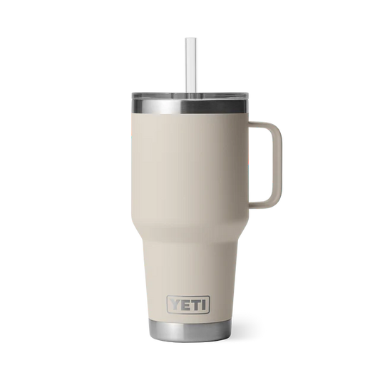 Yeti Rambler 35 oz Straw Mug Cape Taupe
