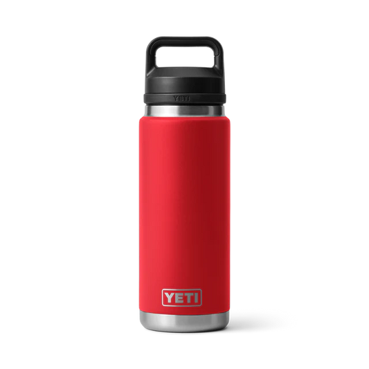 Yeti Rambler 26 oz Bottle Chug Rescue Red V2