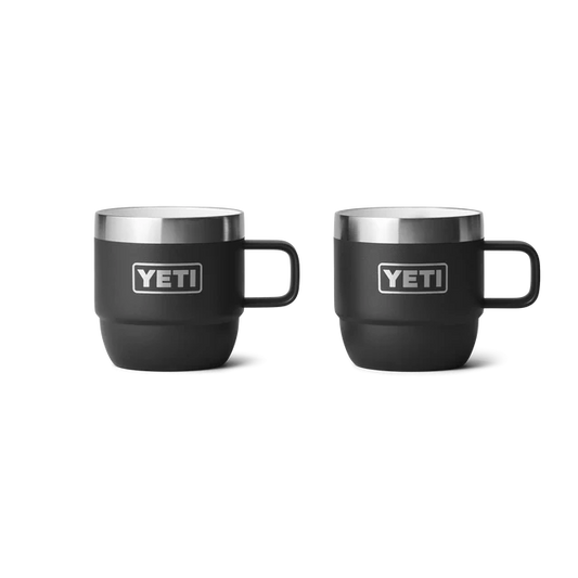 Yeti Rambler 6 oz Espresso Mug 2Pk Black
