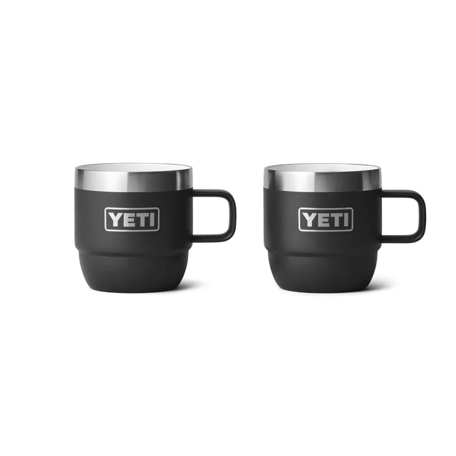 Yeti Rambler 6 oz Espresso Mug 2Pk Black