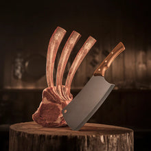 Load image into Gallery viewer, Tramontina 7 Meat Cleaver - Churrasco Black - FSC Certified
