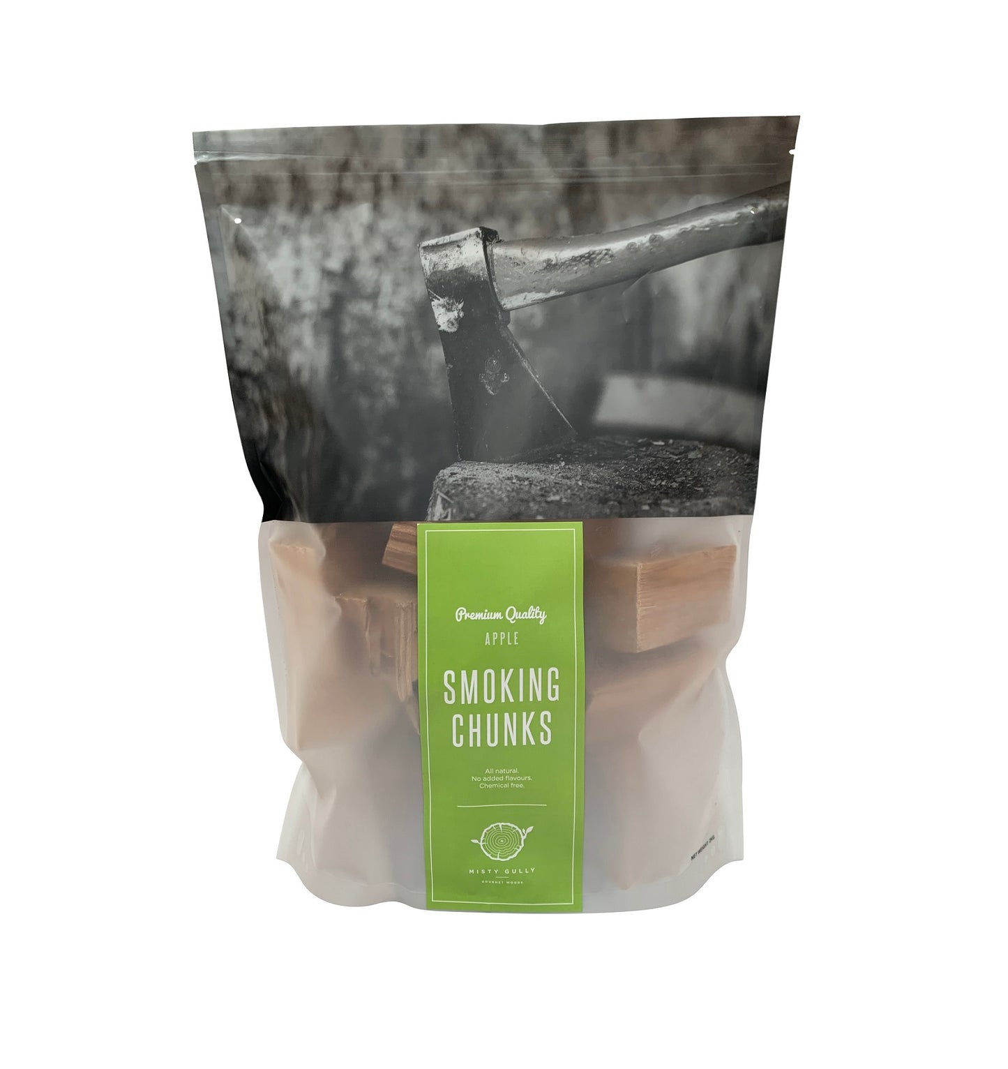 Misty Gully Wood Chunks Apple 2KG