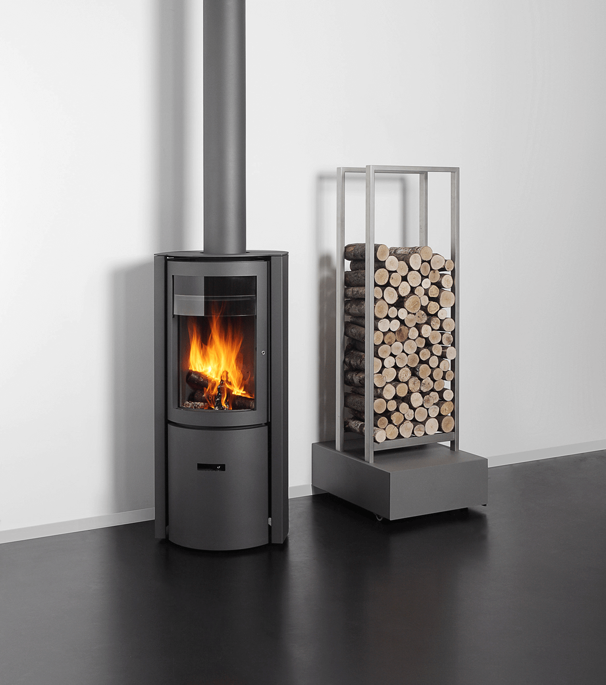 Stuv 30 Compact - Fireplace - Black