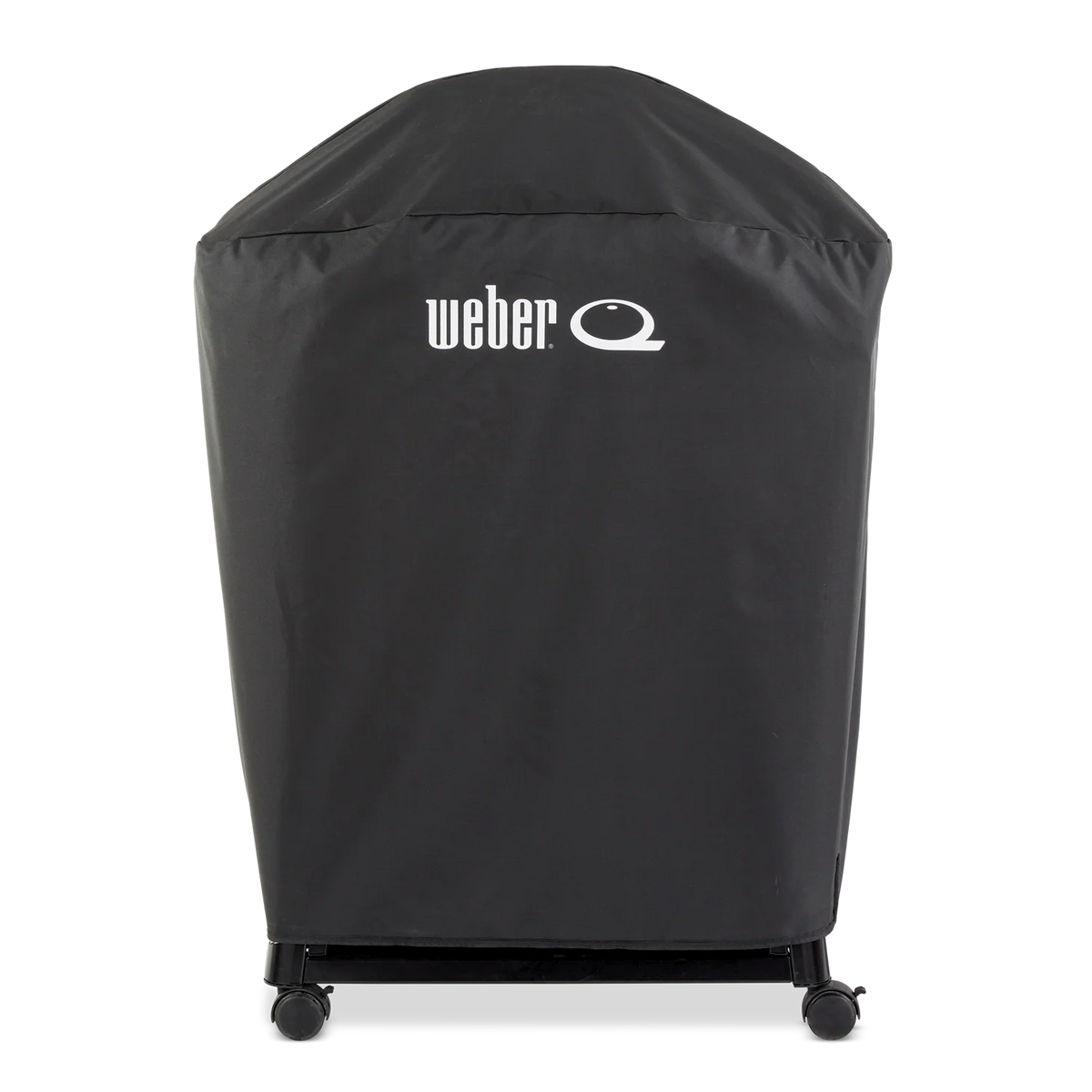 BBQ and fireplace centre premium barbecue and cart cover for Baby Q grill, showing durable weather-resistant material.