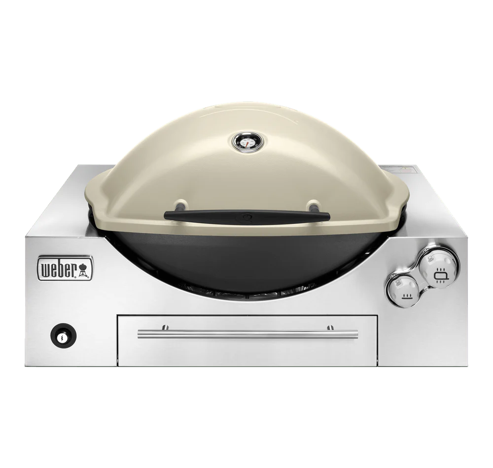 Weber Q3600 LP Titanium Built In
