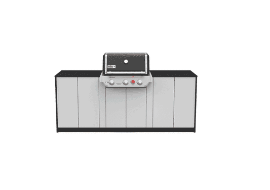 Weber Genesis Outdoor Kitchen Custom Design