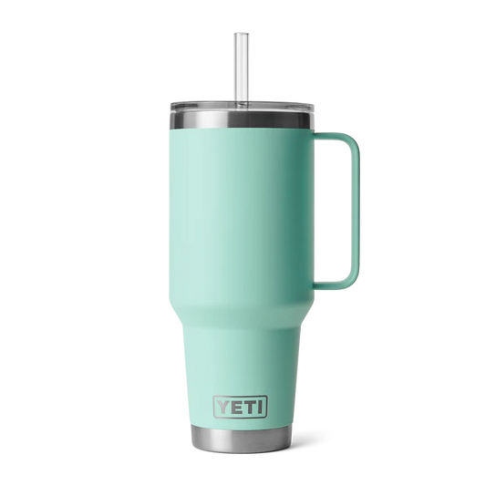 Yeti Rambler 42 oz Straw Mug Seafoam