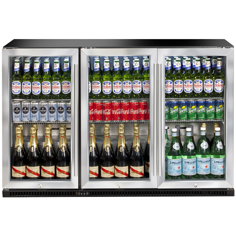 Artusi FRIDGE OUTDOOR FREESTANDING 3 DOOR SS