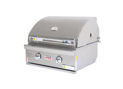 Grandfire Classic 26 in-built bbq head SS grills hotplate flame tamer-- LPG Model