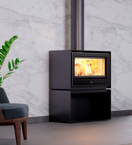 ADF Clare 80S B Freestanding Fireplace [Body] – BBQ and Fireplace Centre