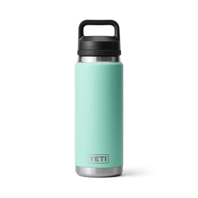 Yeti Rambler 26oz Bottle Seafoam w/ Chug Cap V2