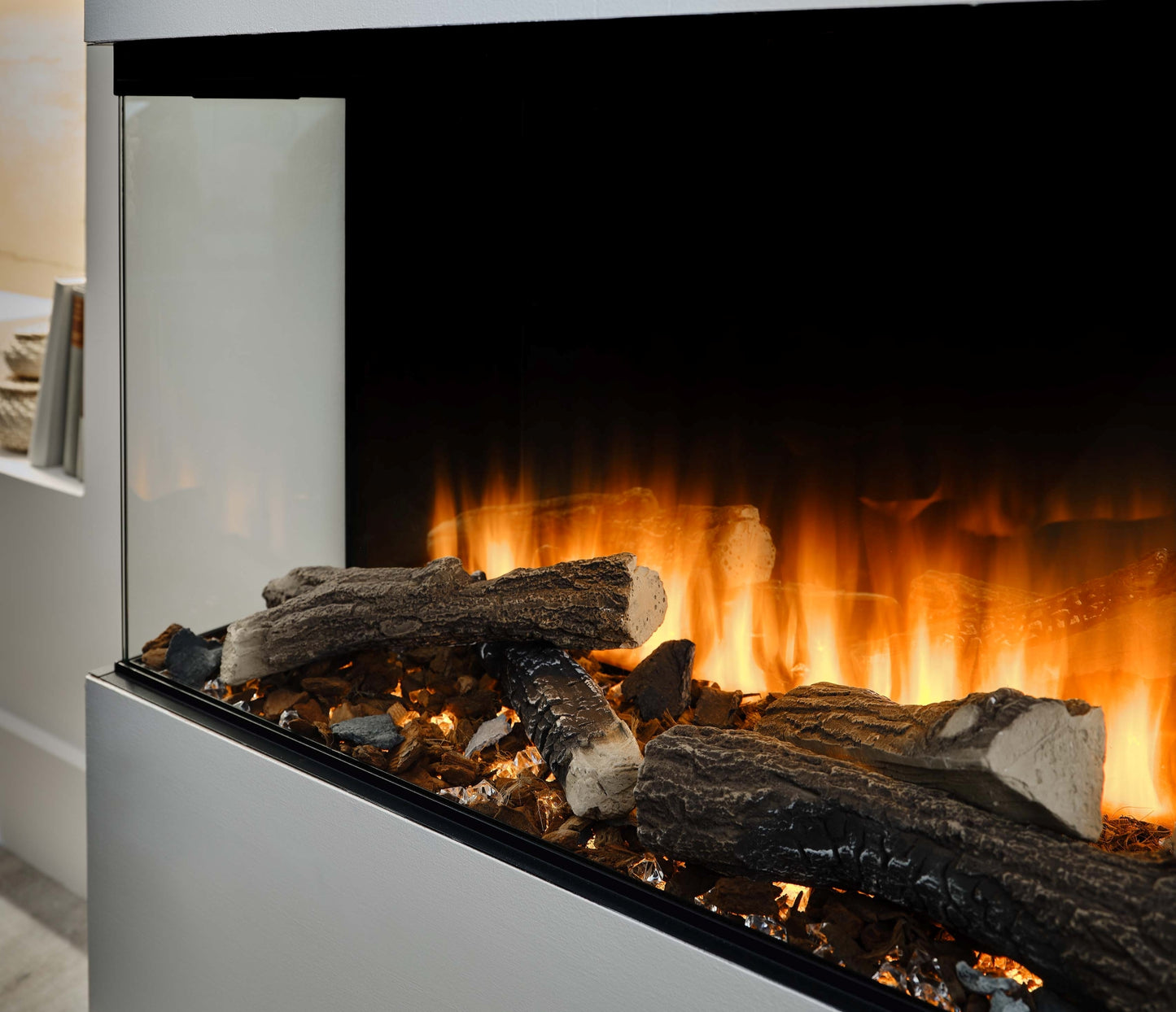 BRITISH FIRES New Forest 1900 With Deluxe Real Logs