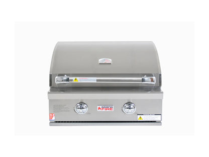Grandfire Classic 26 in-built bbq head SS grills hotplate flame tamer-- LPG Model