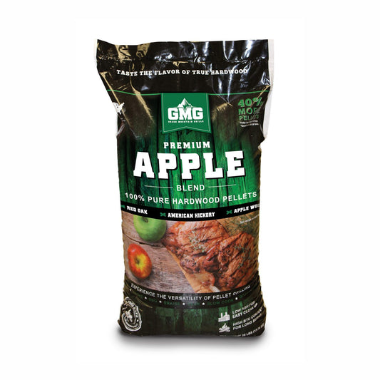GMG Premium Apple Blend Pellets - 12.7kg / 28 lb Bag
