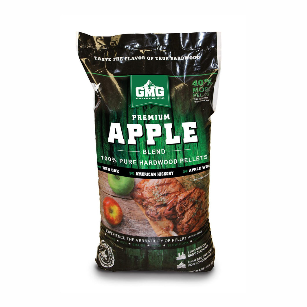 GMG Premium Apple Blend Pellets - 12.7kg / 28 lb Bag