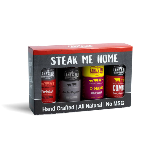 Lanes Small 4 rub Gift pack - Steak Themed