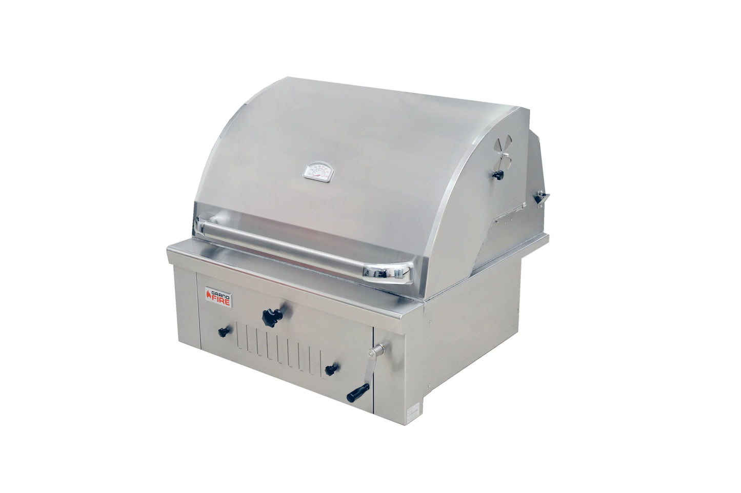 Grandfire Deluxe Profile 30 Stainless Steel Charcoal Grill