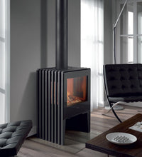 Load image into Gallery viewer, Castworks Hergom Glance MV Freestanding Fireplace
