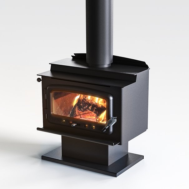 Nectre Mark 1 Fireplace With Pedestal