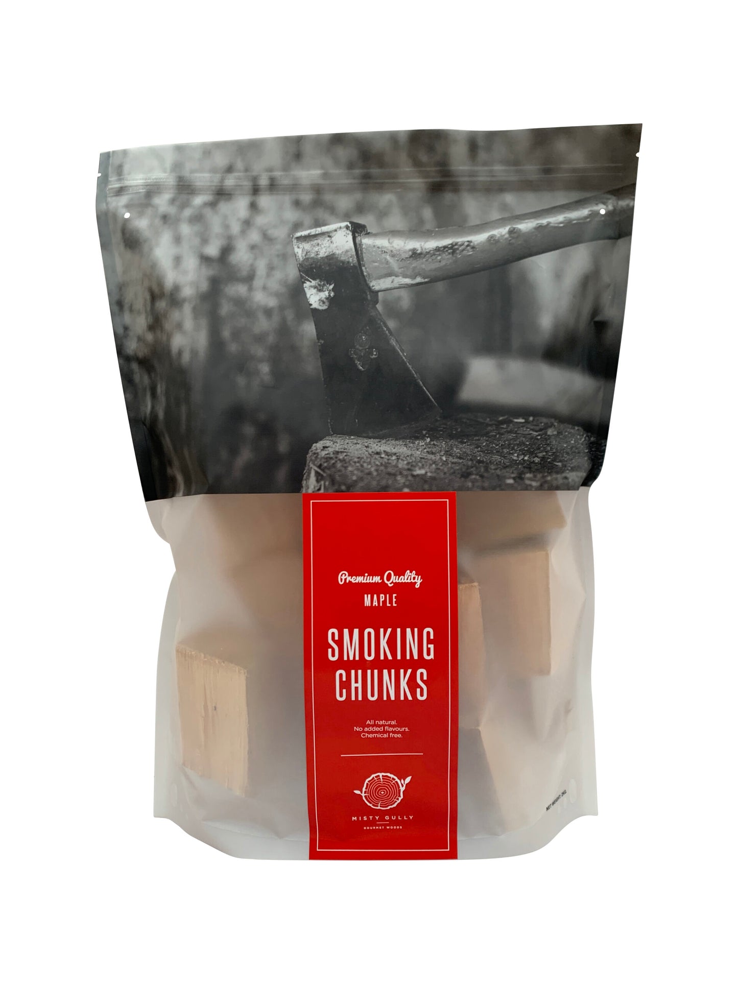 Misty Gully Wood Chunks Maple 2KG