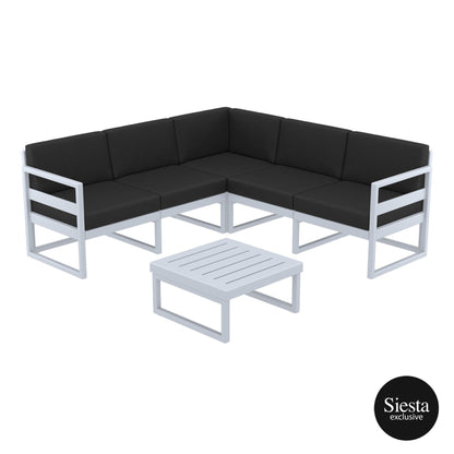 Furnlink Siesta Mykonos Lounge Corner Set - With Cushions